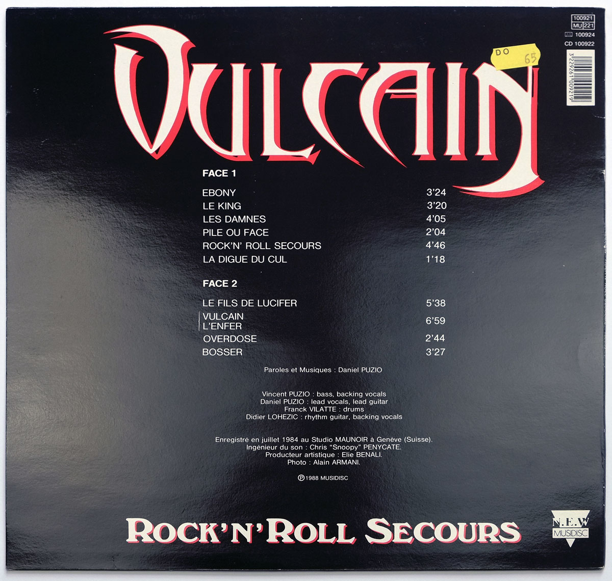 High Resolution Photo #11 VULCAIN Rock and Roll Secours https://vinyl-records.nl 